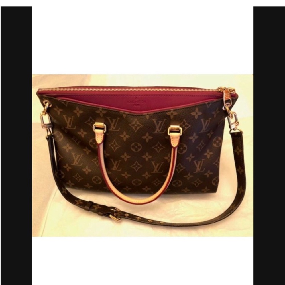 Louis Vuitton Authentic  Pallas Aurore Purse Retired Color Never Carried READ - Picture 11 of 12